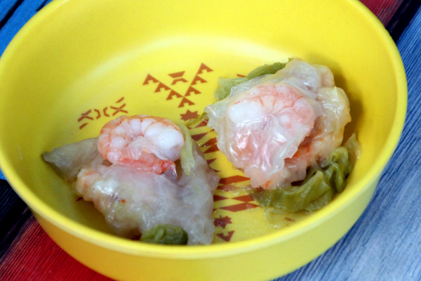 もちもち海老蒸し餃子